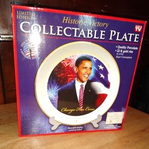 President Barack Obama Collective Plate